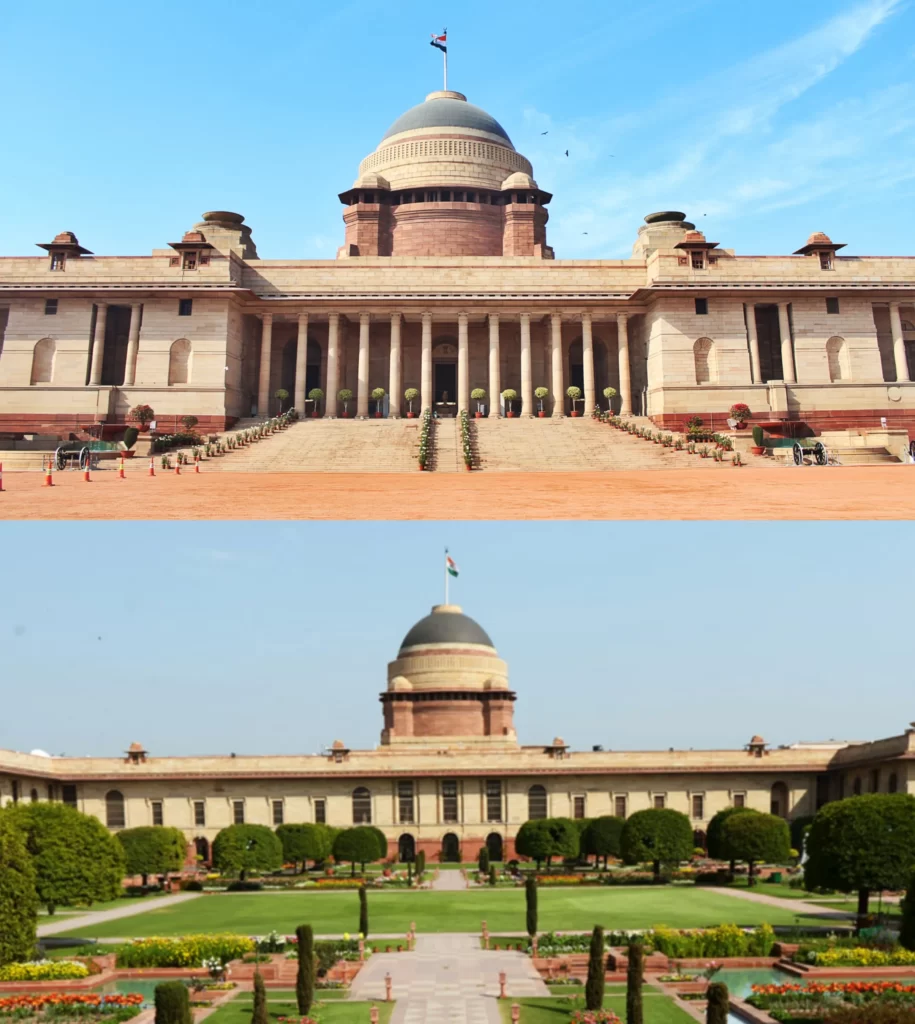 RASHTRAPATI BHAVAN IN NEW DELHI, INDIA