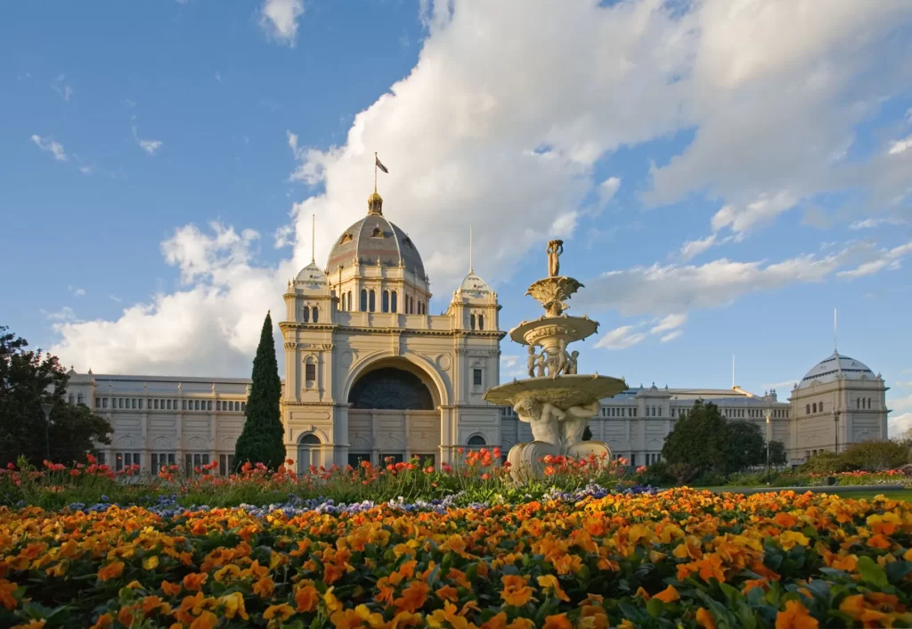 ROYAL EXHIBITION BUILDING IN MELBOURNE, AUSTRALIA