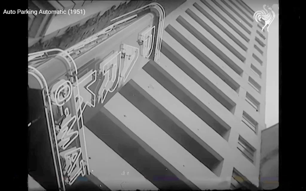 THE EARLY DAYS OF PARKING IN ARCHITECTURE ONE