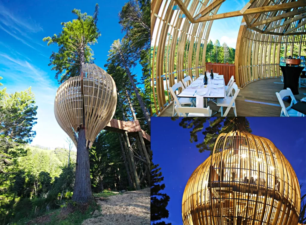 THE YELLOW TREEHOUSE RESTAURANT IN AUCKLAND, NEW ZEALAND