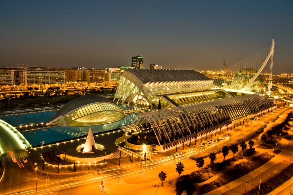 CITY OF ARTS AND SCIENCES IN VALENCIA, SPAIN