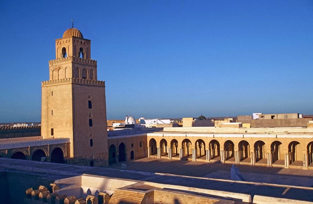 MOSQUE OF SIDI OQBA IN TUNISIA