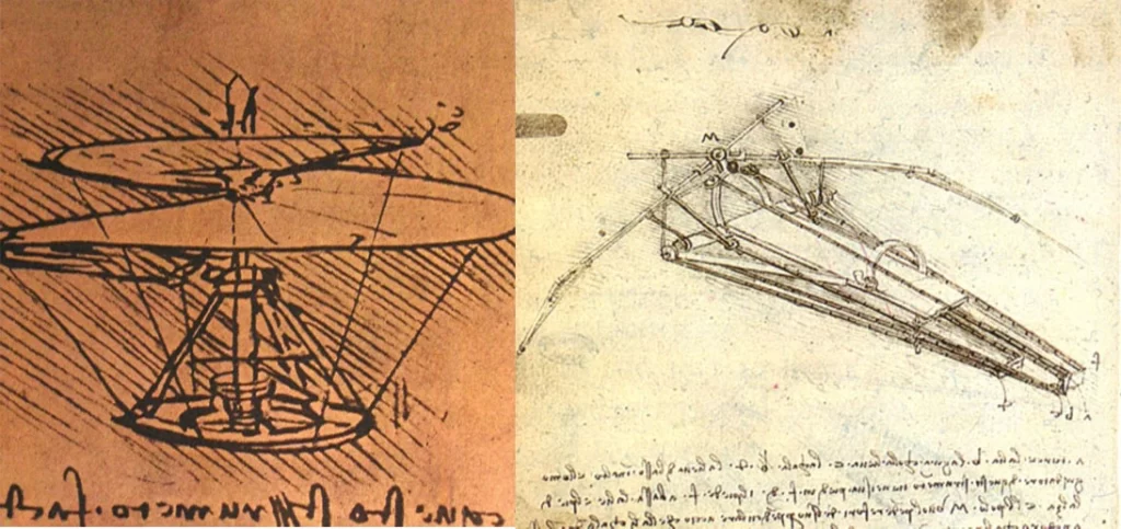 SCIENTIFIC INTERESTS OF LEONARDO DA VINCI