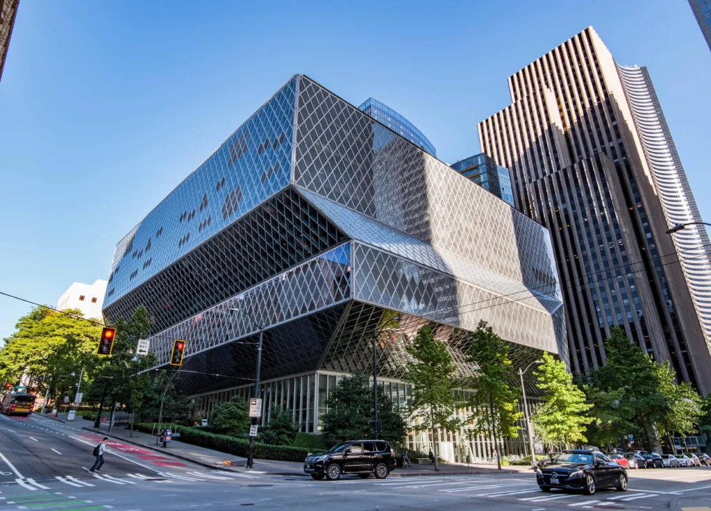 SEATTLE CENTRAL LIBRARY, SEATTLE, USA