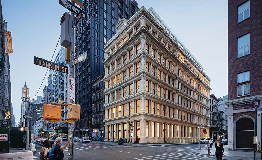 CAST IRON HOUSE, NEW YORK CITY