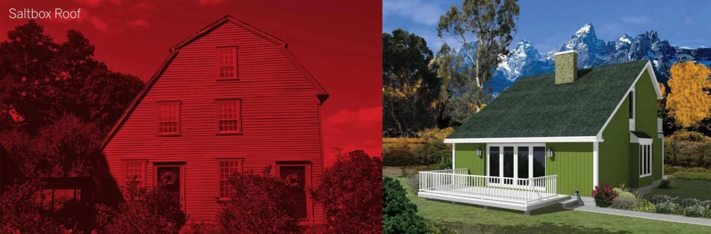 SALTBOX ROOF
