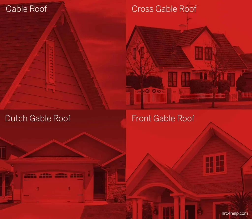 TYPES OF GABLE ROOF
