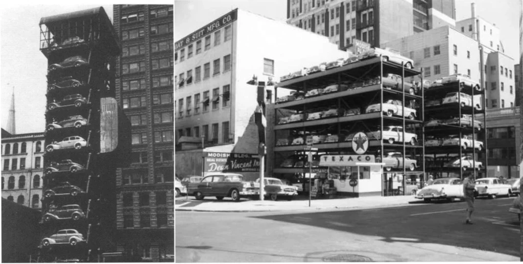 HISTORY AUTOMATIC PARKING SYSTEM ONE