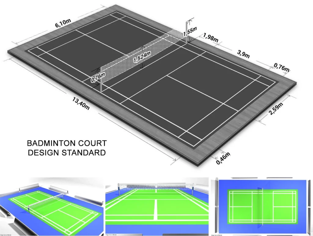 BADMINTON COURT DESIGN STANDARD