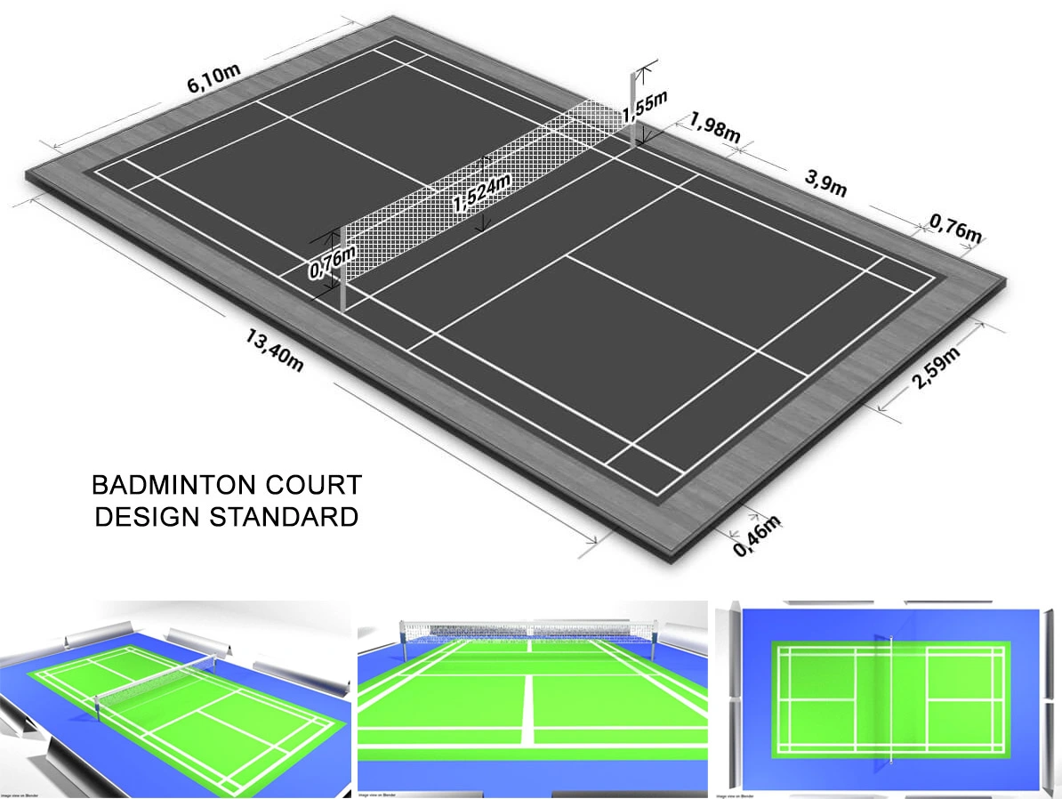 BADMINTON COURT DESIGN STANDARD