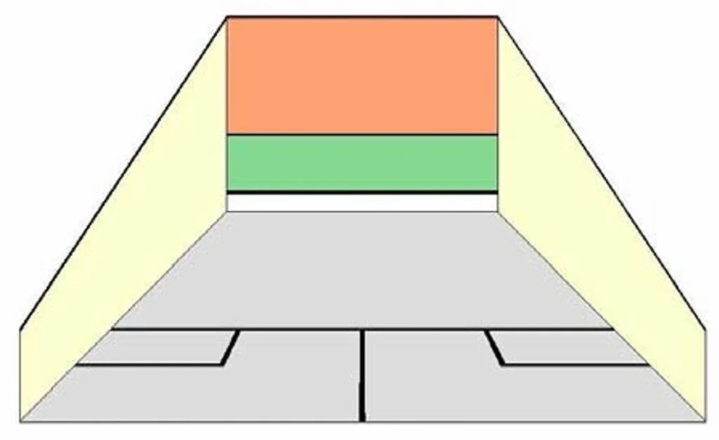 COLOUR AND DESIGN OF SQUASH COURT