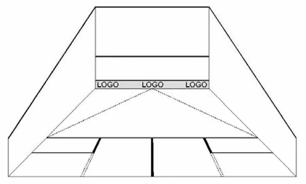 COLOUR AND DESIGN OF SQUASH COURT SEVEN