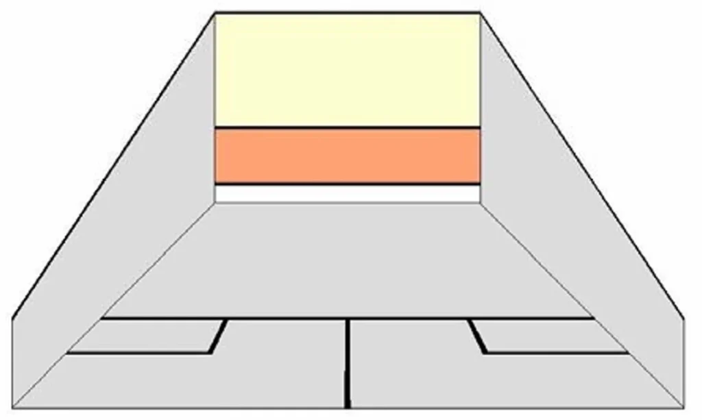 COLOUR AND DESIGN OF SQUASH COURT TWO