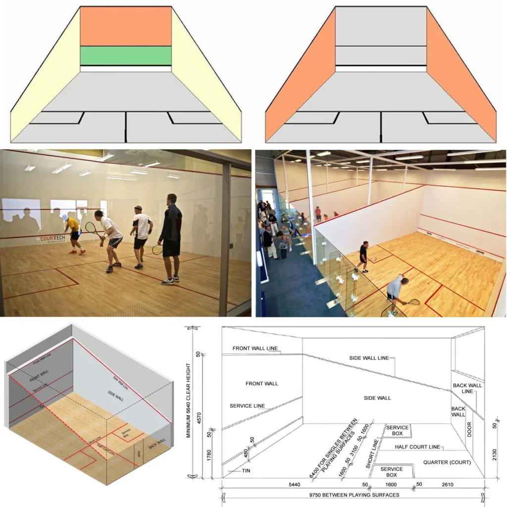 SQUASH COURT DESIGN