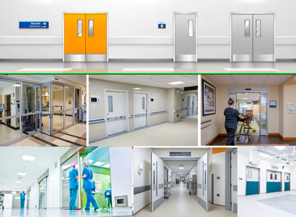DOORS FOR HEALTHCARE FACILITY