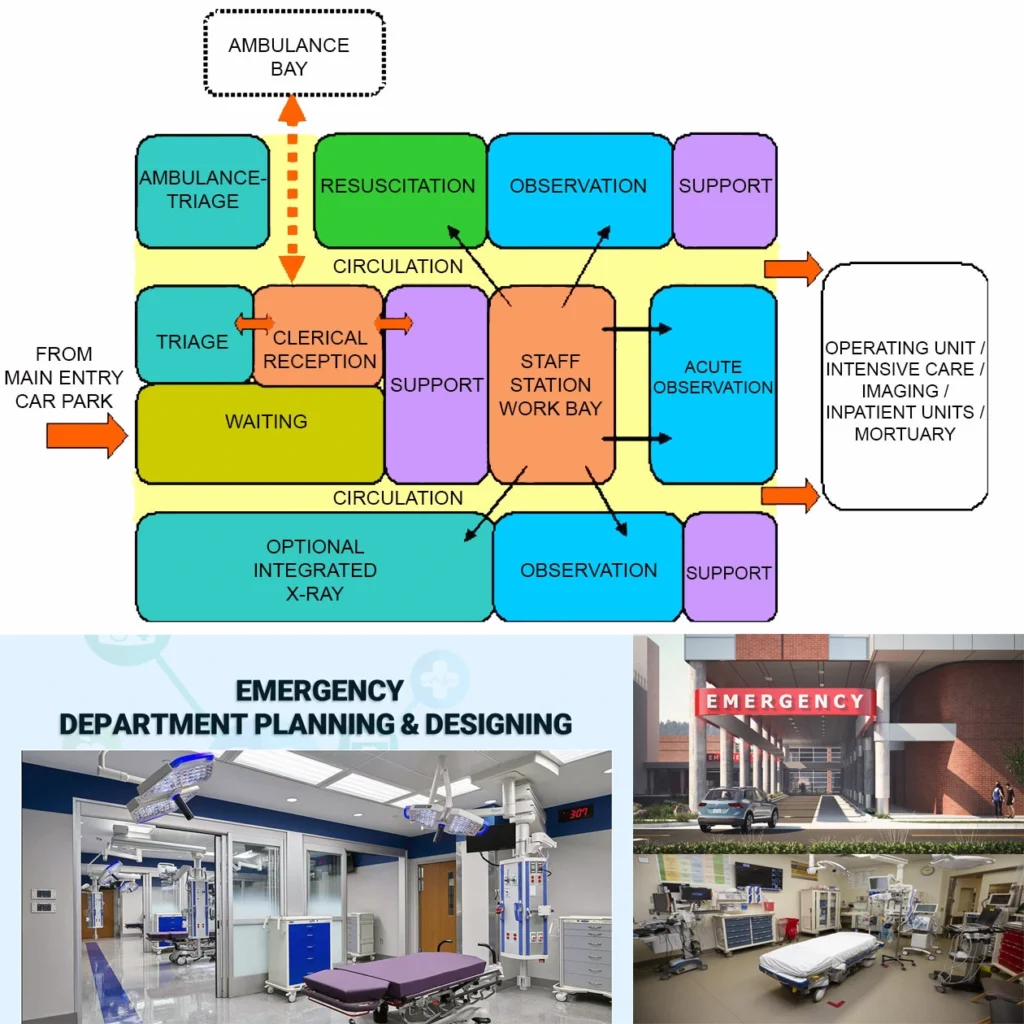 EMERGENCY UNIT DESIGN FOR HEALTHCARE FACILITY