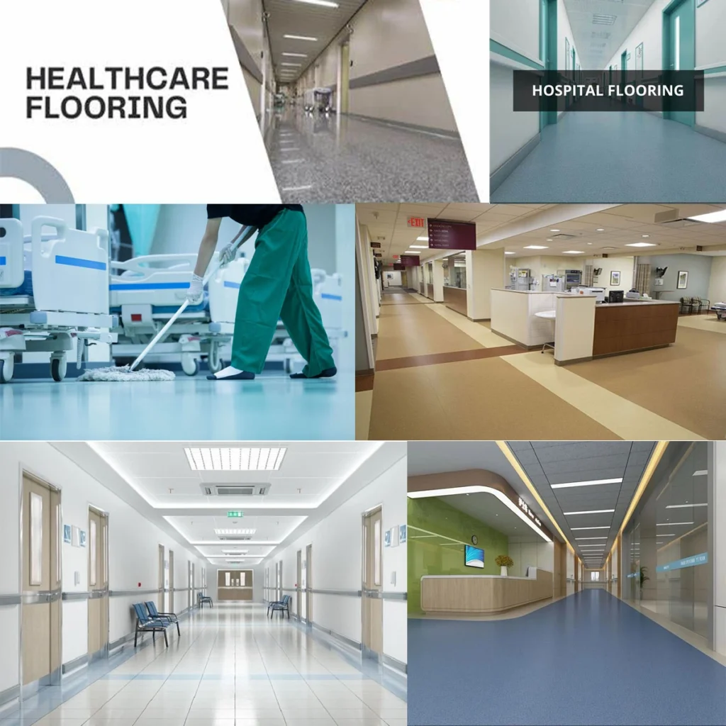 FLOORS FOR HEALTHCARE FACILITY