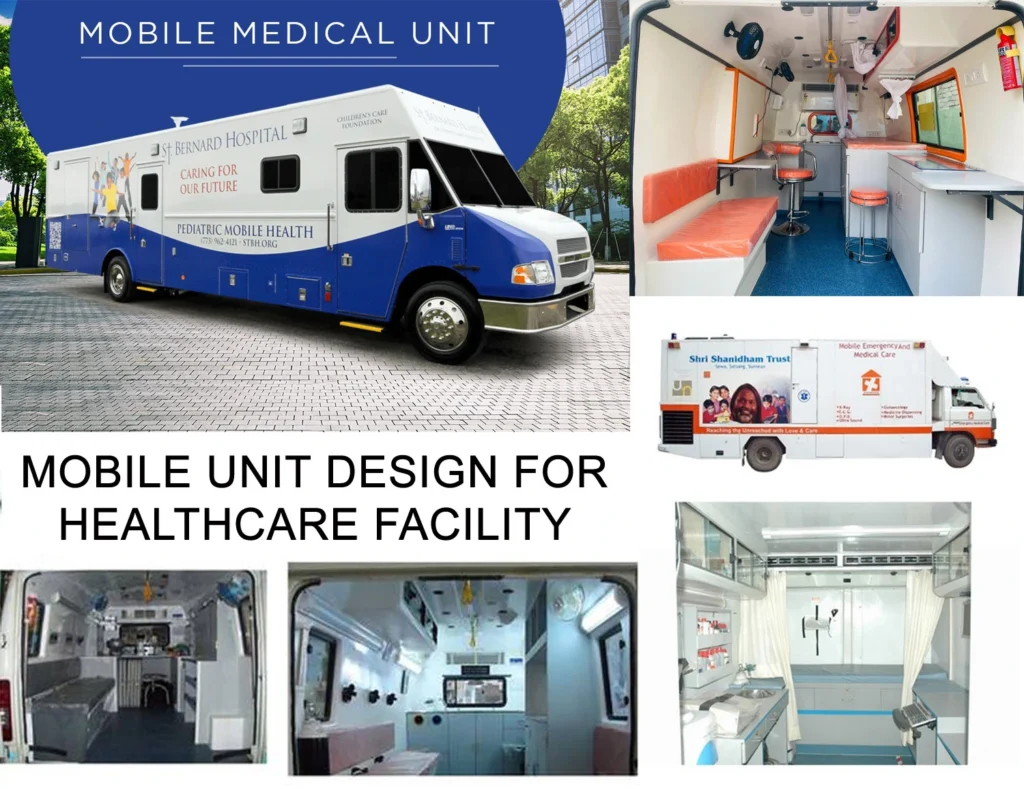 MOBILE UNIT DESIGN FOR HEALTHCARE FACILITY