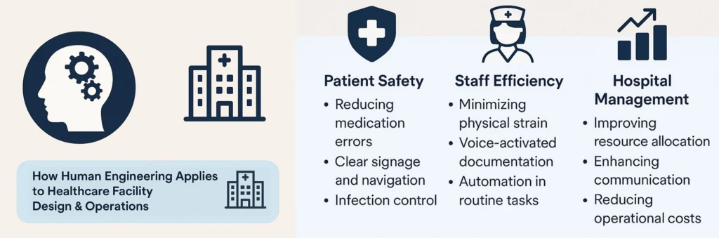 HUMAN ENGINEERING FOR HEALTHCARE FACILITY