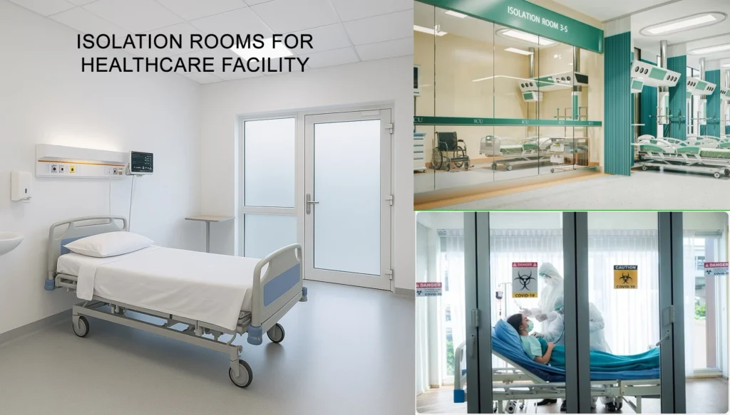 ISOLATION ROOMS FOR HEALTHCARE FACILITY