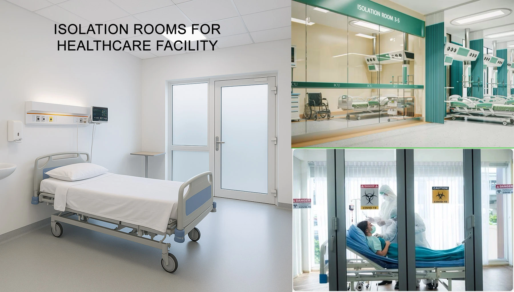 ISOLATION ROOMS FOR HEALTHCARE FACILITY