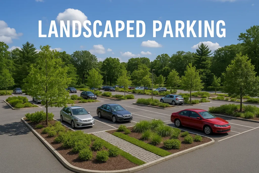 LANDSCAPED PARKING