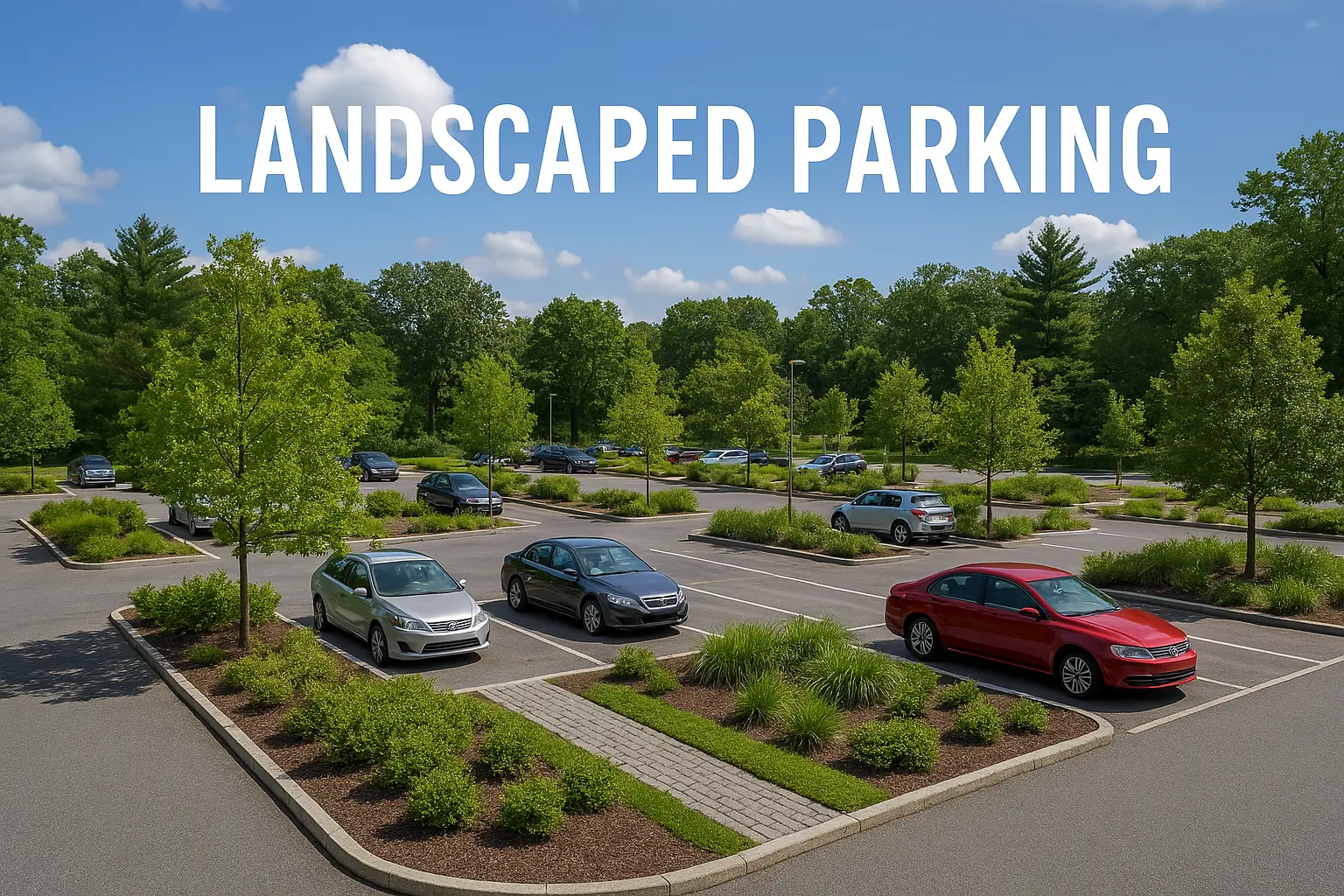 LANDSCAPED PARKING