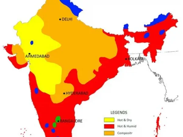 CLIMATIC ZONES IN INDIA