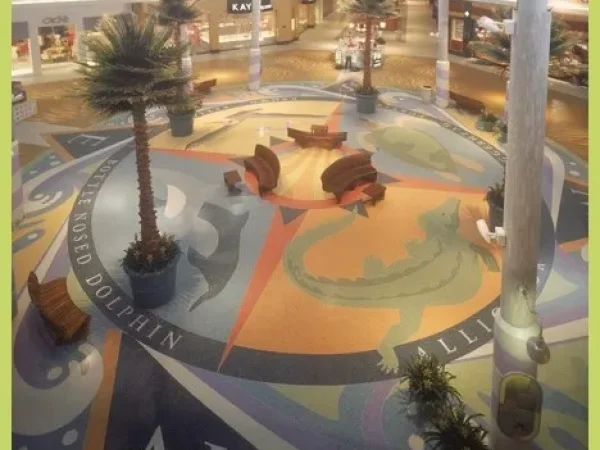 TERRAZZO AND MOSAIC FLOORING